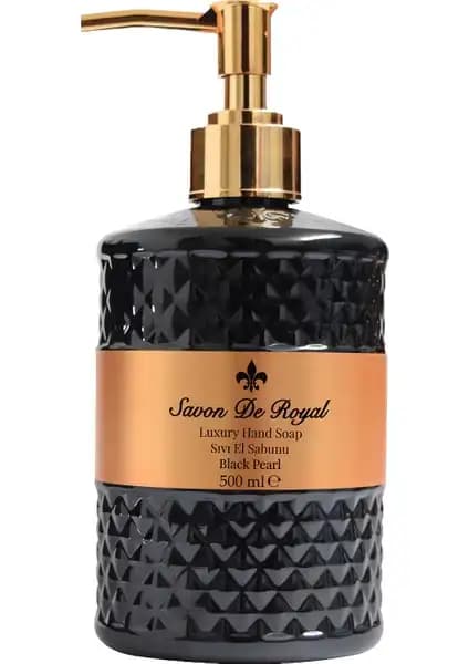 Savon De Royal Black Pearl Vegan Sıvı Sabun: Doğal ve Lüks Temizlik Deneyimi