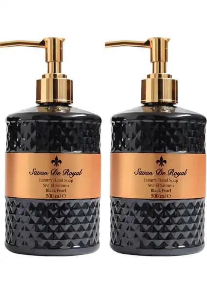 Savon De Royal Black Pearl Vegan Sıvı Sabun: Doğal ve Lüks Temizlik Ürünü