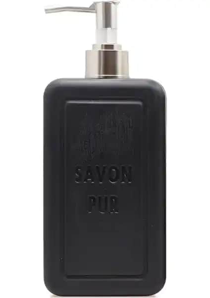 Savon De Royal Savon Pur Luxury Vegan Siyah Sıvı Sabun 500 ml Estetik ve Doğal Temizlik Çözümü