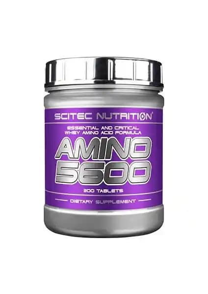 Scitec Amino 5600 Kas Gelişimini Destekleyen Güçlü Amino Asit Takviyesi