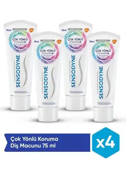 Sensodyne Çok Yönlü Koruma Diş Macunu: Hassas Dişler İçin Günlük Güvenilir Temizlik