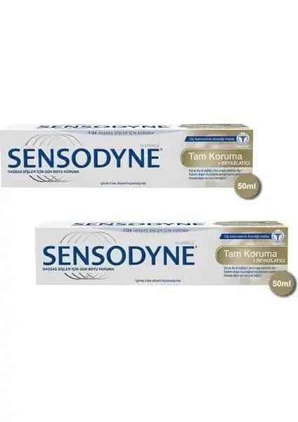 Sensodyne Diş Macunu 50 Ml.2 Paket: Hassasiyet ve Beyazlatma İçin Güvenilir Çözüm