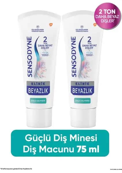 2025'te Sensodyne Klinik Beyazlık ile Diş Minesi Gücünüzü Yeniden Keşfedin