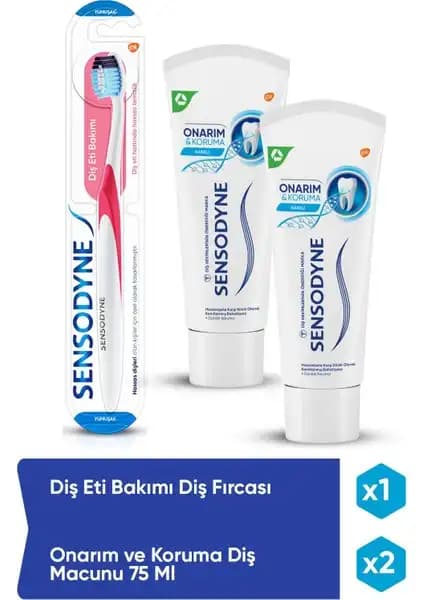 Sensodyne Onarım ve Koruma Seti: Hassas Dişler İçin Güvenilir Ağız Bakım Çözümü