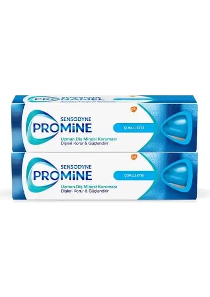 Sensodyne Promine Çoklu Etki Diş Macunu Günlük Diş Bakımı ve Hassasiyet Tedavisi