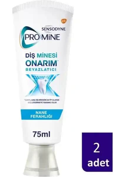 Sensodyne Promine Diş Macunu: Diş Mine Onarımı ve Güçlendirme için Profesyonel Seçenek
