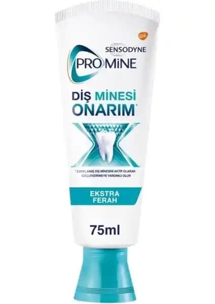 Sensodyne Promine Onarım Diş Macunu: Diş Mineyi Güçlendiren ve Hassasiyeti Azaltan Formül