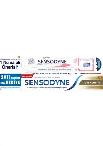 Sensodyne Tam Koruma Diş Macunu ve Yumuşak Diş Fırçası ile Günlük Ağız Bakımında Hassasiyetle Mücadele