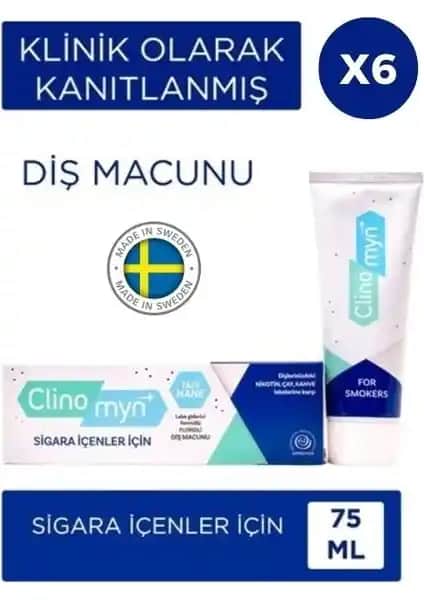 Sigara İçenler İçin Clinomyn Smokers Diş Macunu ile Sağlıklı ve Parlak Gülüşler