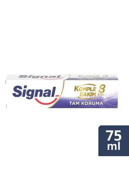 Signal Komple Bakım 8 Diş Macunu: Çok Yönlü Ağız Sağlığı Koruma ve Beyazlatma Ürünü