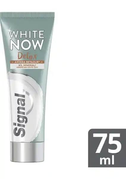 Signal White Now Detox Hindistan Cevizi Özlü Diş Macunu ile doğal ve etkili beyazlatma çözümleri