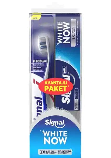 Signal White Now Diş Macunu ve Fırçası: Beyaz ve Sağlıklı Gülümseme İçin En İyi Seçenekler