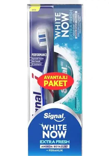 Signal White Now Extra Fresh Diş Macunu ve Fırçası ile Günlük Ağız Bakımında Yenilikçi Çözüm