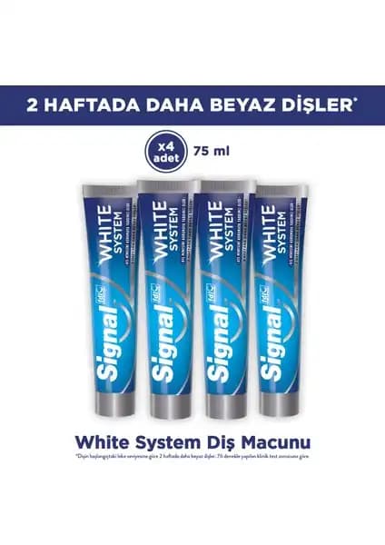 Signal White System Diş Macunu ile Güçlü ve Parlak Gülüş İçin Etkili Çözüm
