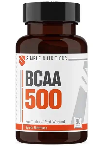 Simple Nutritions BCAA 500 Mg ile Kas Gelişimini Destekleyen Güçlü Takviye