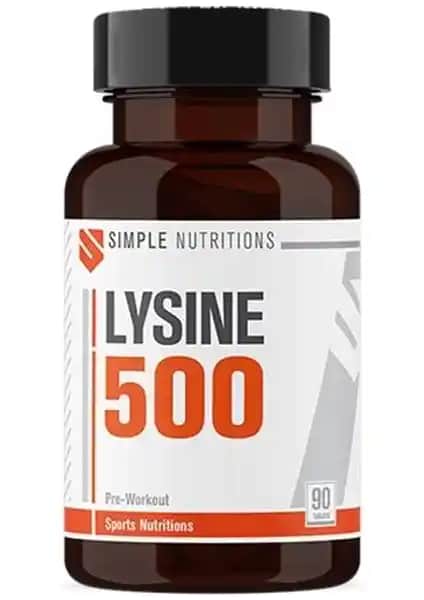 Simple Nutritions Lysine 500 Mg ile Bağışıklık ve Cilt Sağlığını Destekleyen Takviye Ürünü