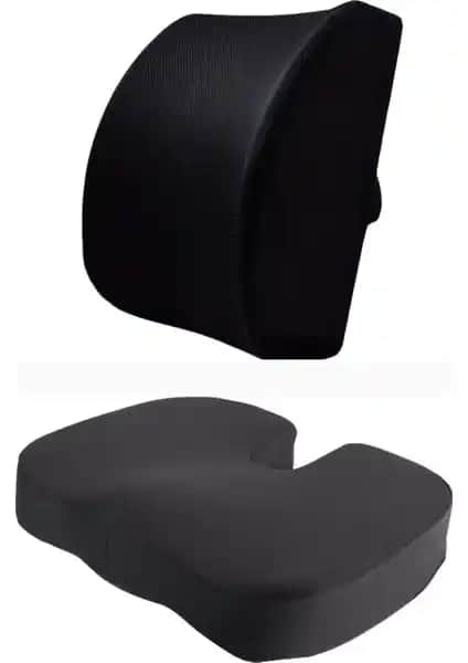 Simple Pillow Omurga Dostu Set ile Uzun Süreli Oturma Konforunuzu Artırın