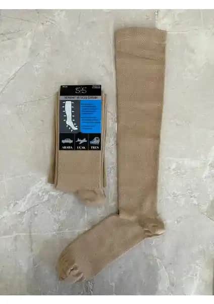 Sky Socks Seyahat ve Uçuş Diz Altı Çorapları Sağlık ve Konfor Sunar