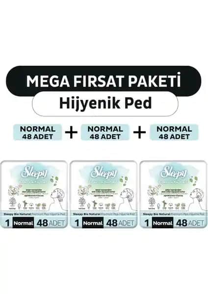 Sleepy Bio Natural Plus Hijyenik Ped: Yüksek Emicilik ve Konfor Sunan Türkiye Ürünü
