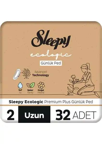 Sleepy Ecologic Premium Plus Günlük Ped: Türkiye Üretimi, Ekonomik ve Konforlu Hijyen Çözümü