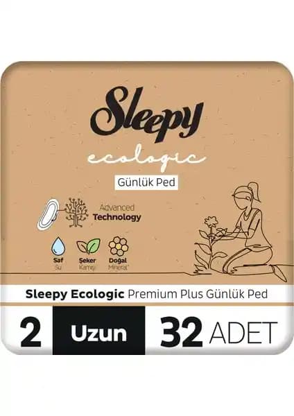Sleepy Ecologic Premium Plus Günlük Ped: Türkiye Üretimi, Ekonomik ve Konforlu Hijyen Çözümü