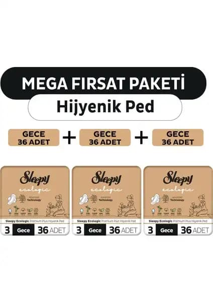 Sleepy Ecologic Premium Plus Hijyenik Pedler: Yüksek Konfor ve Güvenilirlik İçin Tercih Edilen Ürün