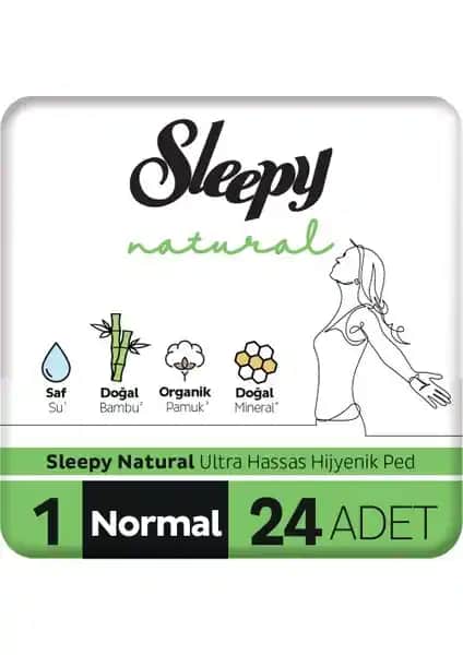 Sleepy Natural Ultra Hassas Hijyenik Ped Günlük Kullanım İçin Güvenli ve Konforlu Çözüm