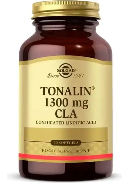 Solgar Tonalin CLA 1300 Mg Sağlık ve Kilo Kontrolü için Güçlü Bir Takviye Seçeneği