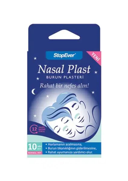 StopEver Nasal Plast Burun Plasteri ile Nefes Almayı Kolaylaştıran Güvenilir Solunum Desteği