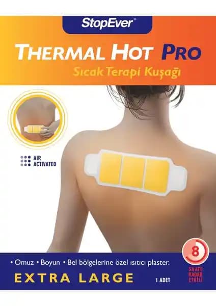 StopEver Thermal Hot Pro Sıcak Terapi Kuşağı ile Boyun Ağrılarını Güvenle Hafifletin