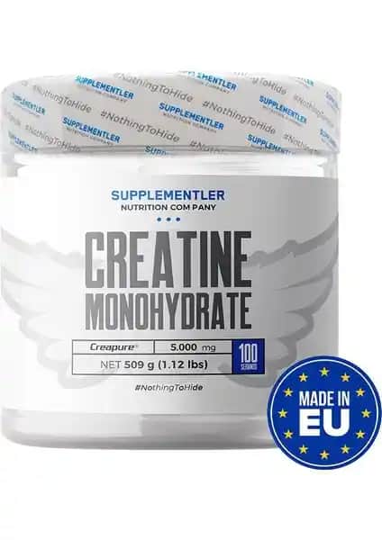 Supplementler.com Creapure Creatine 509 Gr Spor Performansını Artıran Güvenilir Takviye