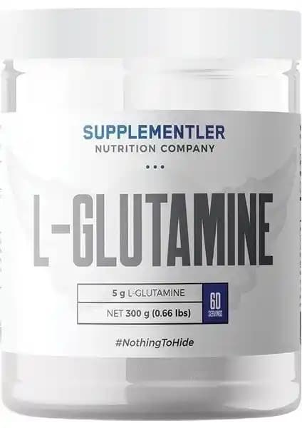 Supplementler Glutamine 300 gr kas onarımı ve performans artırıcı amino asit takviyesi
