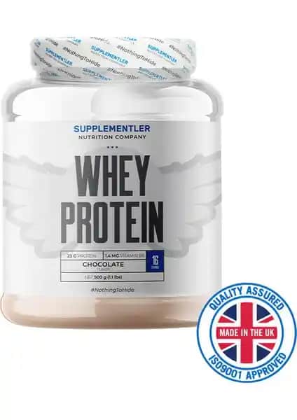 Supplementler Whey Protein 500g Çikolata - Kas Gelişimini Destekleyen Güçlü Takviye