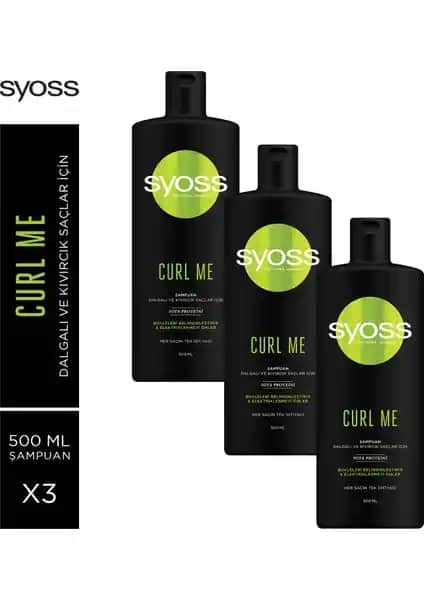 Syoss Curl Me Şampuan: Kıvırcık ve Dalgalı Saçlar İçin Güçlü Bakım Çözümü