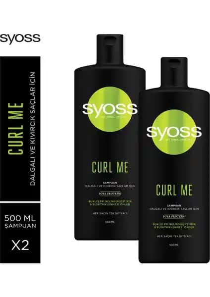 Syoss Curl Me Şampuanı: Kıvırcık ve Elektriklenen Saçlar İçin Doğal Bakım Çözümü