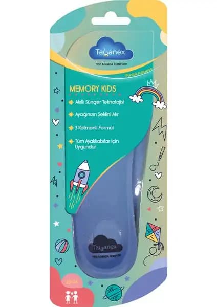 Tabanex Memory Comfort Çocuk Tabanlığı: Ayak Sağlığını ve Konforu Bir Arada Sunar