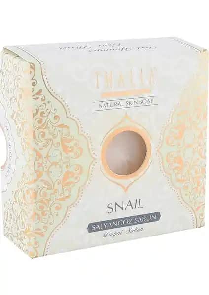 Thalia Salyangoz Özlü Doğal Katı Sabun 125g – Cilt Yenileme ve Onarım İçin Doğal Bakım