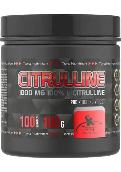 Torq Nutrition Cıtrullıne L-Citrulline: Spor Performansını Artıran Doğal Takviye Çözümü