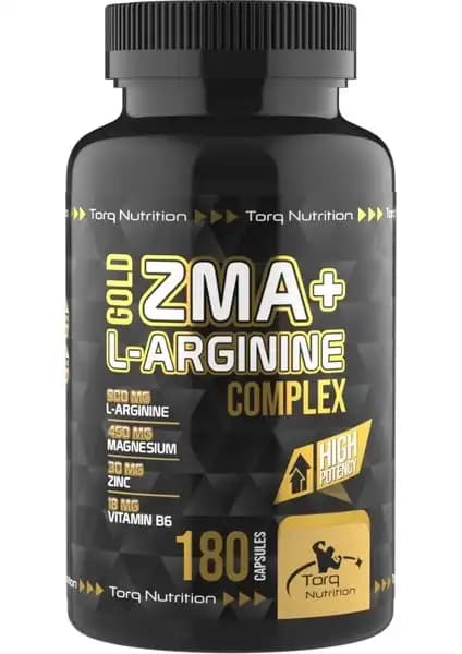 Torq Nutrition Gold ZMA + L-Arginine Kompleksi: Performans ve Sağlık Desteği Sağlayan Takviye