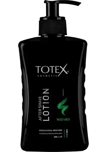 Totex Wizard 350 ml Erkek Tıraş Kolonyası Ferahlatıcı ve Kalıcı Aromasıyla Gün Boyu Tazelik