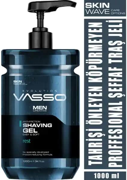 Vasso Tahrişi Önleyen Köpürmeyen Profesyonel Şeffaf Tıraş Jeli Özellikleri ve Kullanım Avantajları