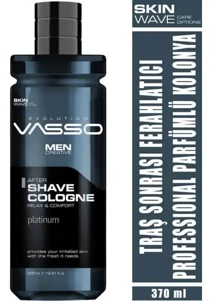 Vasso Tıraş Sonrası Ferahlatıcı Kolonya: Erkek Bakımında Şık ve Kalıcı Çözüm