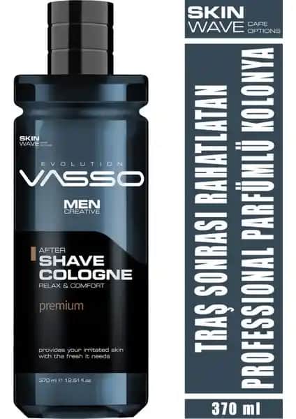 Vasso Tıraş Sonrası Ferahlatıcı Kolonya Erkekler İçin Kalıcı ve Rahatlatıcı Bakım Ürünü