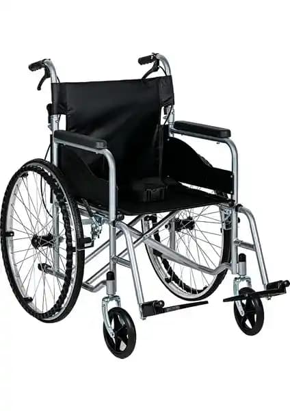 Vera Manuel Refakatçi Destekli Engelli Tekerlekli Sandalye Güvenlik ve Konforun Birleşimi