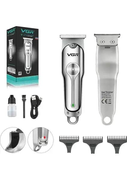VGR Mini Folyo Başlıklı Tıraş Makinesi: Hafif ve Güçlü Tasarımıyla Pratik Kullanım