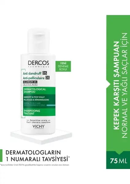 Vichy Dercos Kepek Karşıtı Şampuan Saç Derdine Etkili Çözüm Sunar