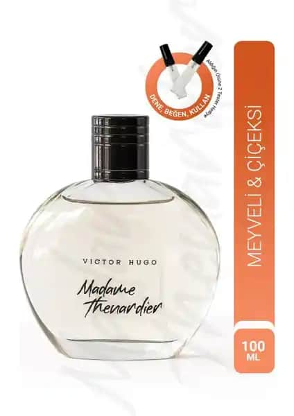 Victor Hugo Kadın Parfüm MadameThenardier EDP 100 ml Zarif ve Çekici Kokusu