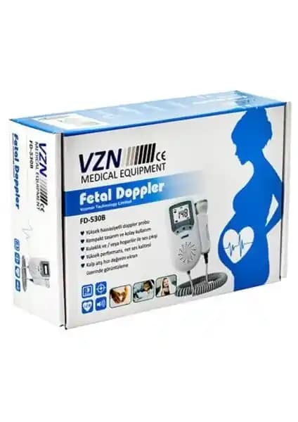 Vzn Fetal Doppler 530b Gebelikte Güvenilir Kalp Atışları Takip Cihazı