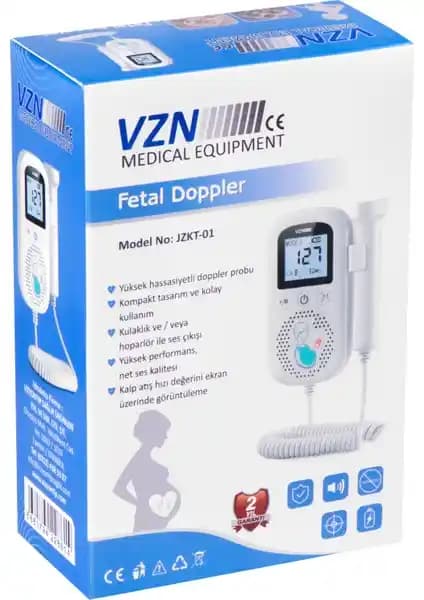 Vzn JZKT-01 Fetal Doppler Bebek Kalp Atış Hızını Güvenilir Şekilde İzler