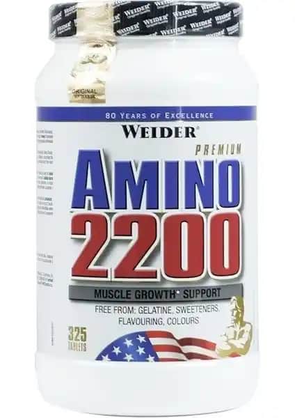 Weider Amino 2200: Yüksek Kaliteli Amino Asit Takviyesi ile Kas Gelişimini Destekleyin
